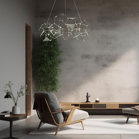 Подвесной светильник Eurosvet 90369/12 черный жемчуг - фото