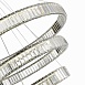 Люстра подвесная ST-Luce Хром/Прозрачный LED 1*122W 4000K SL1622.103.03 - фото