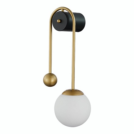 Светильник настенный ST-Luce Золотистый/Золотистый, Белый E27 1*40W SL1202.201.01 - фото