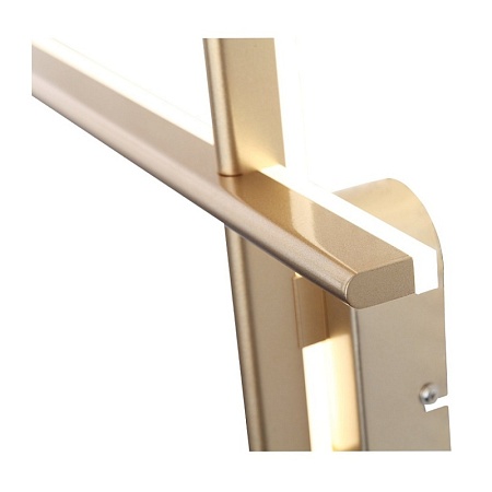 Светильник настенный ST-Luce Матовое золото/Белый LED 2*10W 4000K SL394.201.02 - фото