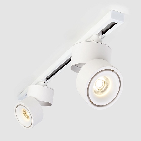 Трековый светодиодный светильник для однофазного шинопровода Klips белый 15W 4200K (1 шт.) LTB21 Elektrostandard - фото