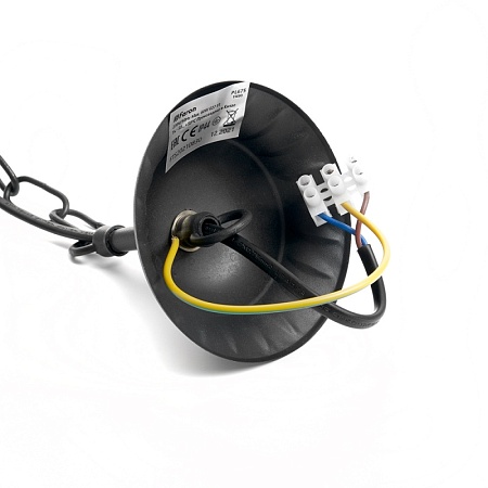 Светильник садово-парковый Feron PL675 на цепочке 60W 230V E27, черный - фото