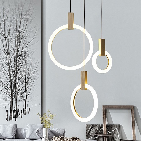 Подвесной Светильник Halo D20 Wood Imperiumloft 123403-22 - фото