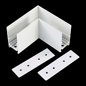 Угол-соединитель для подвесного / накладного магнитного шинопровода ST-Luce Белый ST007.519.00