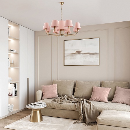 Подвесной светильник Eurosvet 60154 латунь - фото