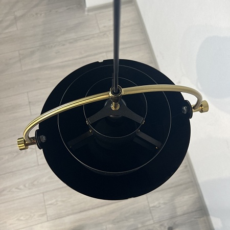 Люстра Louis Weisdorff Gubi Multi-Lite Suspension Lamp Black Imperiumloft 123433-22 - фото