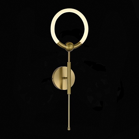 Светильник настенный ST-Luce Золотистый/Белый LED 1*10W 3000K SL1578.201.01 - фото