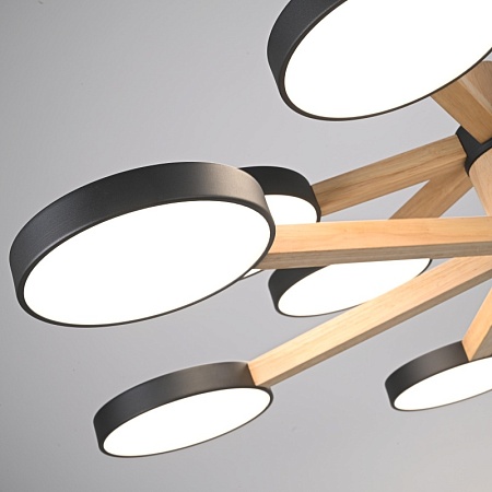 Подвесная Люстра Turna Dbl L12 Black Imperiumloft 229086-26 - фото