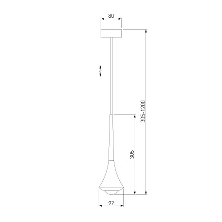 Подвесной светильник Hill белый 50211 LED Elektrostandard - фото