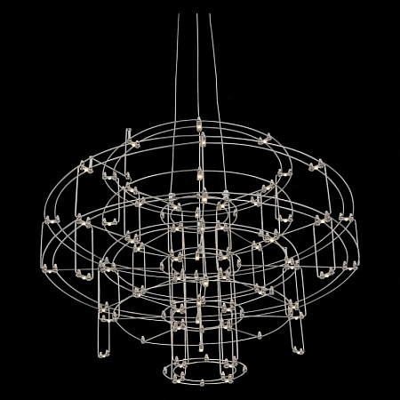 Люстра подвесная ST-Luce Хром/Хром LED 64*0,2W 3200K SL798.103.64 - фото