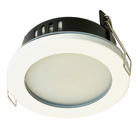 Светильник встраиваемый Feron DL544 потолочный GX53 белый IP44 - фото