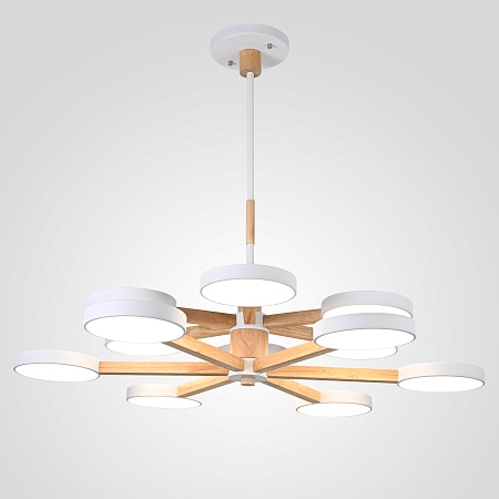 Подвесная Люстра Turna Dbl L12 White Imperiumloft 229080-26 - фото