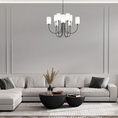 Подвесной светильник Eurosvet 60164/10 черный - фото