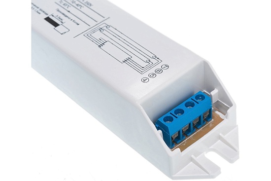 Аппарат пускорегулирующий электронный (с патронами и крепежами), 2*36W T8/G13 230V, EB53 - фото