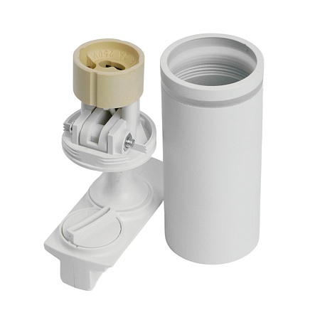 Светильник Feron AL146 трековый однофазный на шинопровод под лампу GU10, белый - фото