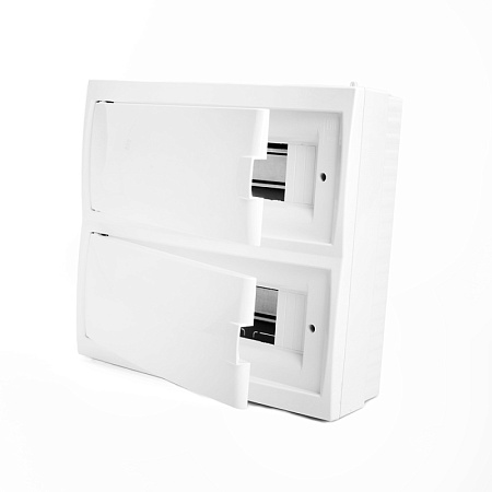 Бокс настенный STEKKER EBX50-3/24-20 24 модуля, белый, пластик, серия Standart - фото