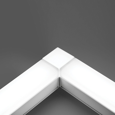 Светильник светодиодный линейный Feron AL4020 IP20 36W 4000К, рассеиватель матовый в алюминиевом корпусе, белый 1180*70*55мм серия MattLine - фото