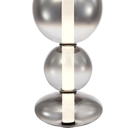 Светильник подвесной ST-Luce Черный/Дымчато-Серый LED 1*24W 3000K SL6119.403.24 - фото