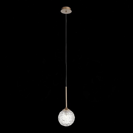 Подвес ST-Luce Золотистый/Прозрачный G9 LED 1*5W SL1152.203.01 - фото