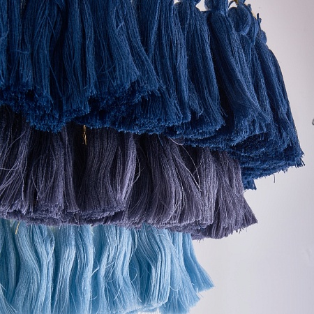 Подвесная Люстра Tassel Синий Imperiumloft 179697-26 - фото