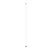 TR5718-SB Механический подвес для трека SHINE BASE, 48V DC, IP20, 2м, сатинированная латунь, алюминий