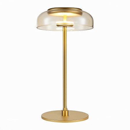 Прикроватная лампа ST-Luce Золотистый/Янтарный LED 1*7W 4000K SL6002.204.01 - фото