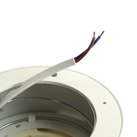 Светильник потолочный Feron HL372 LUNA 25W, 230V, GX70, белый - фото