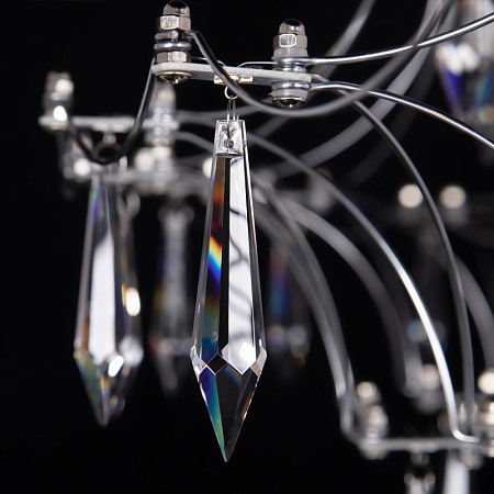 10259/800 Silver Asfour Подвесной светильник LOFT IT Mira - фото