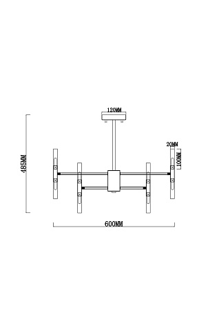 Люстра Freya FR5046PL-24CH - фото