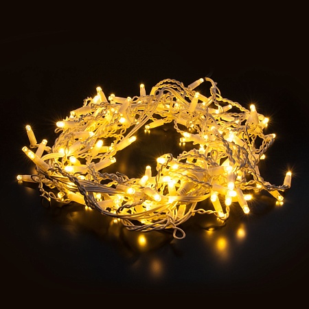 Гирлянда Eurosvet 200-101 теплый белый с эффектом мерцания - фото