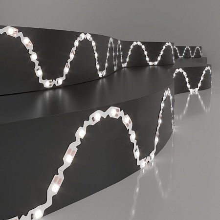 Светодиодная гибкая лента 12 В 6 Вт/м 60 Led/м 2835 IP20, дневной белый 4200K, 5 м Лента светодиодная гибкая 12V 6W 60Led 2835 IP20 дневной белый, 5м Elektrostandard - фото