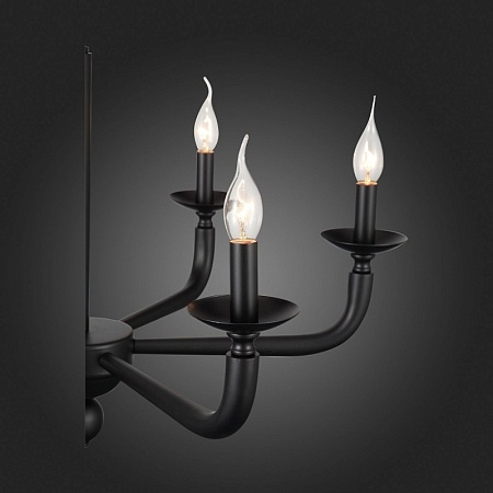 Люстра подвесная ST-Luce Черный E14 6*40W SL1114.403.06 - фото