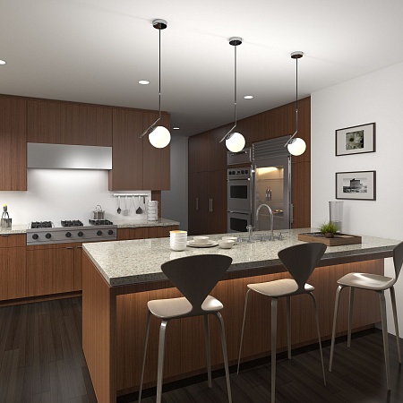 Подвесной акцентный светильник Eurosvet 50152/1 хром - фото