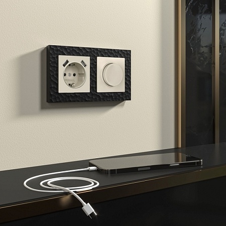 Диммер (айвори матовый) W1142062 - фото