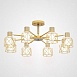 Потолочная Люстра Corf B3 Yellow 8 Lamps Imperiumloft 189497-26 - фото