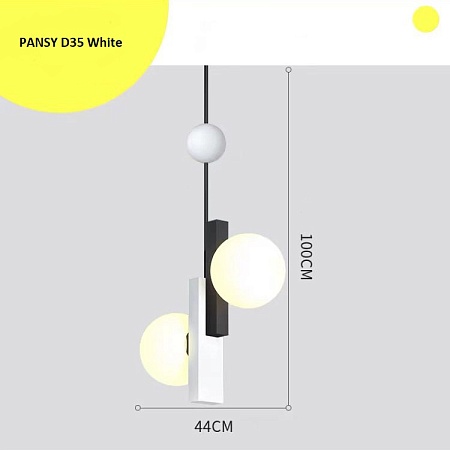 Подвесной Светильник Pansy C D44 White Imperiumloft 228795-26 - фото