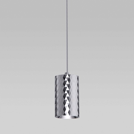 Подвесной светильник Eurosvet 50247/1 LED/ хром - фото
