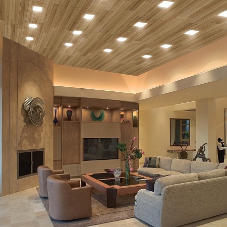 Лампа светодиодная SAFFIT SBC3711 Свеча на ветру E14 11W 230V 6400K - фото