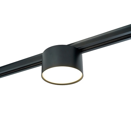 Светильник Feron AL136 трековый однофазный на шинопровод под лампу GX70, черный - фото