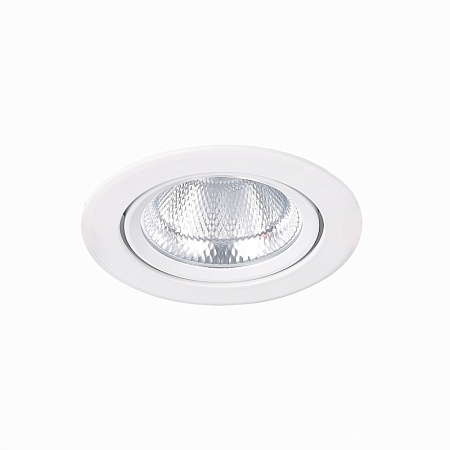 Св-к встр. Белый LED 1*10W 4000K 750Lm Ra80 36° IP20 D109xH65 220-240V ST211.548.10.36 - фото