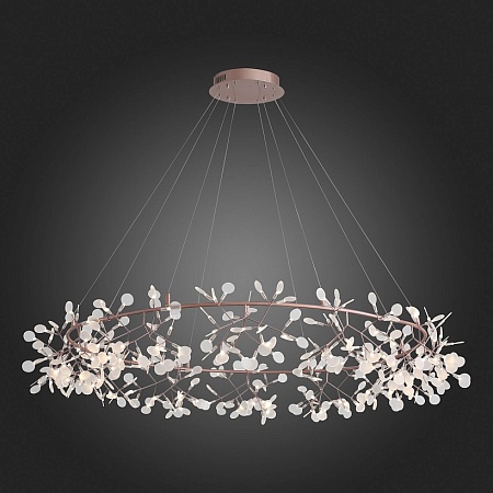 Люстра подвесная ST-Luce Медный/Белый LED 324*0,5W 3500K (из 2-х коробок) SL379.203.324 - фото