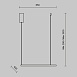Подвесной светильник Maytoni Glint MOD072PL-L28BS3K - фото
