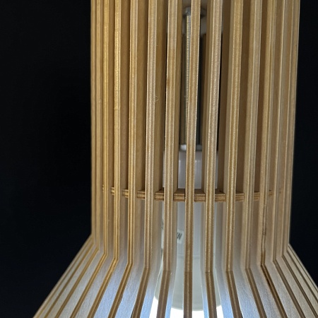 Подвесной Светильник Punkto Натуральное Дерево Imperiumloft 179842-26 - фото