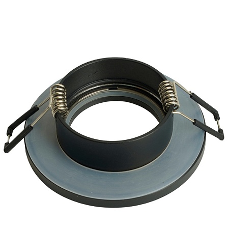 Светильник встраиваемый Feron DL3114 потолочный MR16 G5.3 черный - фото