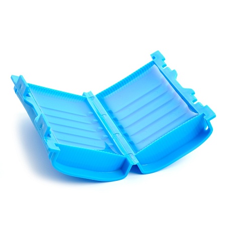 LD548 Коробка изоляционная с гелем, 450V, 52х38х26, синий - фото