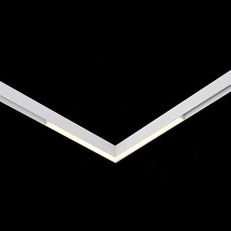 Магнитный трековый светильник белый LED 1*15W 3000K 950Lm Ra>80 120° IP20 L305xW305xH25 ST800.536.15 - фото