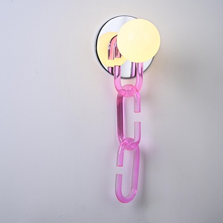 Настенный Светильник Chain Wall Розовый Imperiumloft 178090-26 - фото