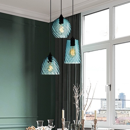 Подвесной Светильник Cl Rib C Blue Imperiumloft 219460-26 - фото