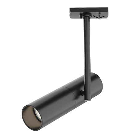 Трековая система Technical однофазная для натяжного потолка чёрная 300x300x300 TS-Z-300-TR005-1-GU10-B