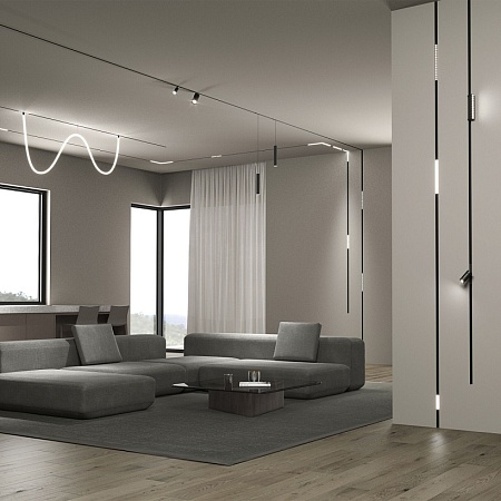 Трековый светодиодный светильник Full light 65 Вт 4200K Slim Magnetic 85027/01 65W 4200K - фото